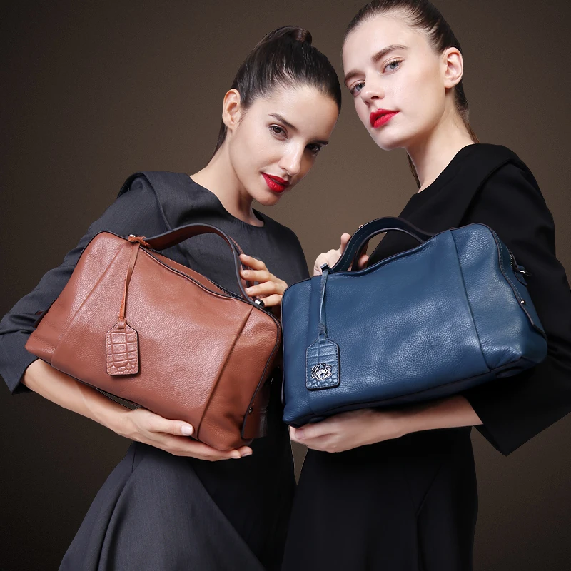 

2017 designer handbags high quality Genuine leather bag female fashion brand cowhide vintage tote shoulder bags bolsas feminina