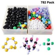 

Factory Price 782Pcs/Lot Ultra Luxury Organic Inorganic Molecule Chemical Structure Model Set With 330 Balls And 446 Stick Test