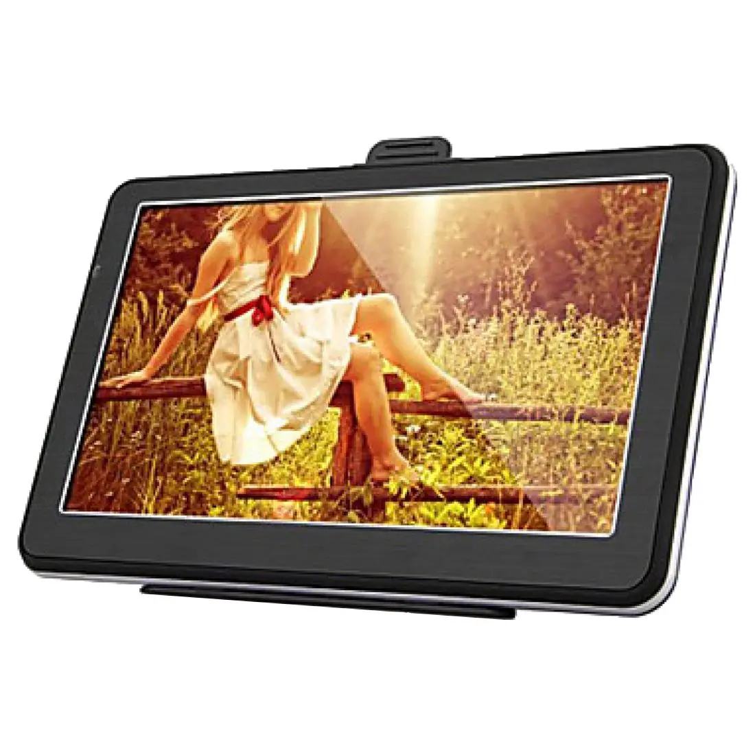 7 Inch font b GPS b font Navigation System with Europe Plan 128MB 4GB FM MP3