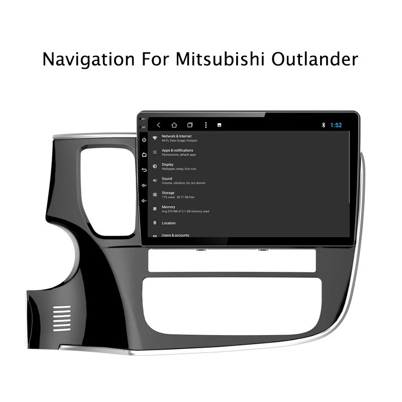Sale NAVITOPIA 10.1inch 2G RAM 32G ROM Android 8.1 Car DVD GPS Navigation for Mitsubishi Outlander 2013 2014 2015 2016 2017 2018 6