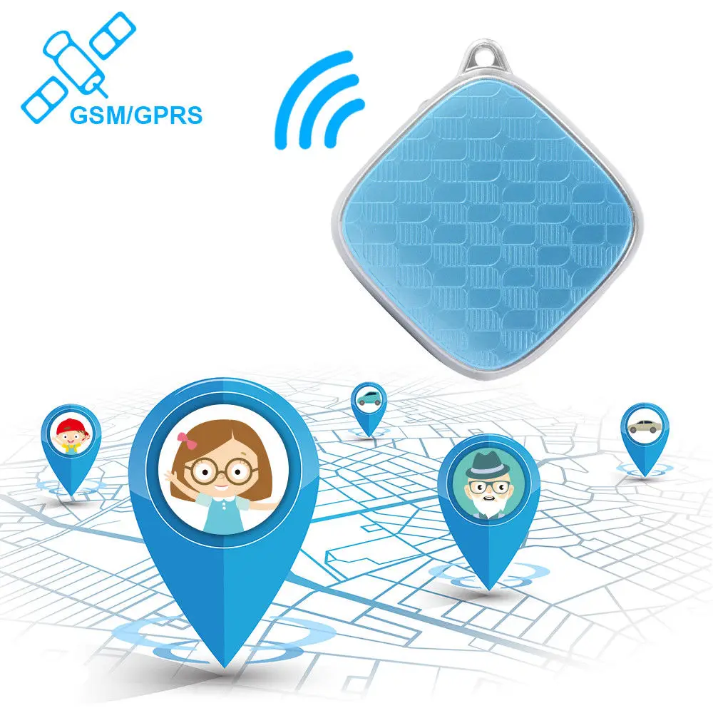 Мини Автомобильный локатор для домашних животных GPS трекер брелок ключей GSM