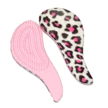 Magic Tangle Detangling Hair Comb Shower Hair Brush Salon Styling Tamer Tool escova de cabelo Red Zebra Leopard Free Shipping