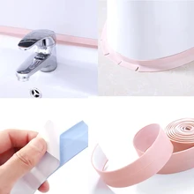 ПВХ водонепроницаемый плесени клейкая лента Кухня Раковина шарнир стикер для трещин угловая линия наклейка в виде полосы