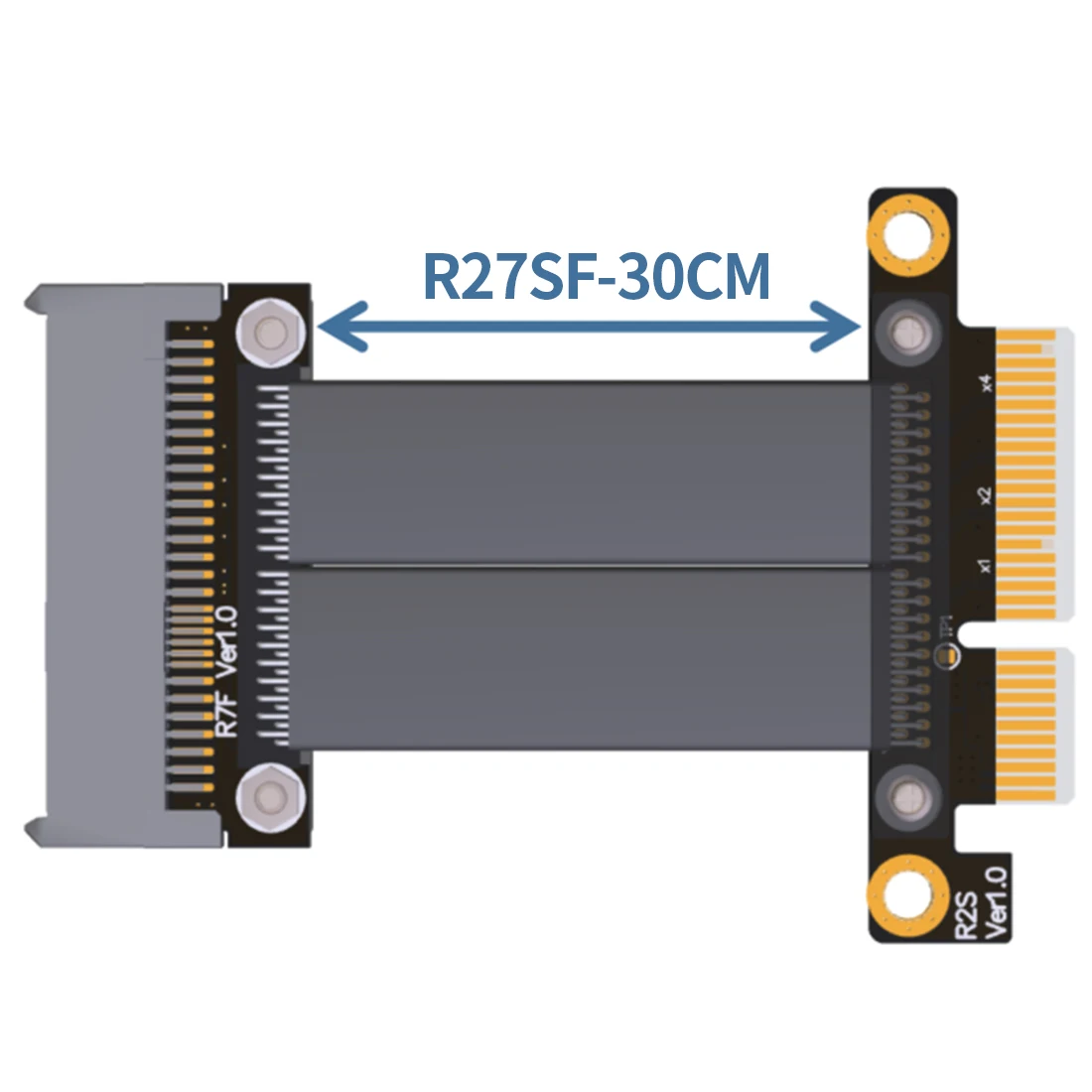U2 U.2 SSD to PCI-E 3.0 x4 Extension Cable SFF-8639 for NVMe PCIe 4x Gen3 Riser Card Line High Speed Transmission 32G/bps R27SF |