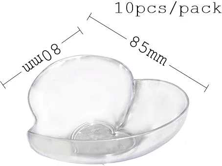 Акция-вечерние принадлежности для свадьбы, 55*35 мм/70 мл одноразовая пластиковая посуда прозрачная мини десертная квадратная миска, 10/упаковка - Цвет: Бежевый