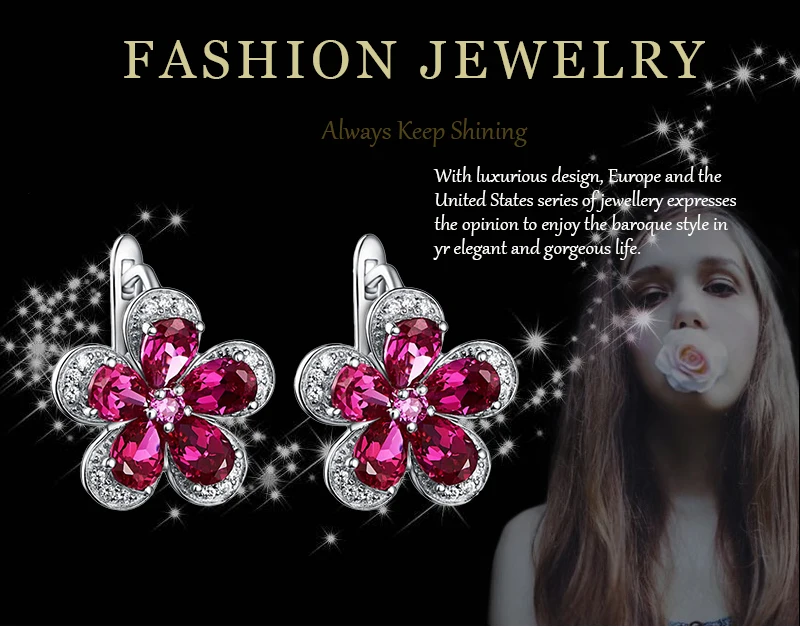 Austria-Swarovski-crystal-red-flower-wedding-stud-earring_01