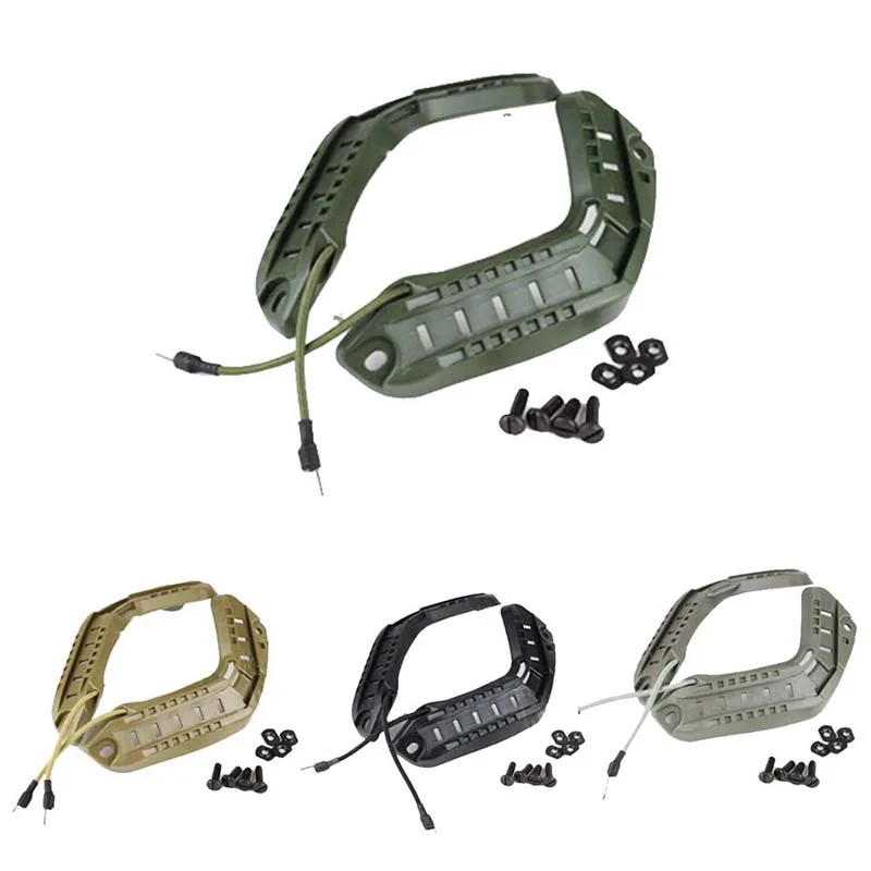 Tactic Helmet Accessory Rail Mount Fast Helmet Side Guide Rail Hunting