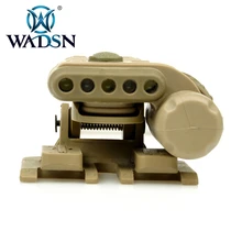 Тактический шлем WADSN, светильник Gen 3, белый, красный, инфракрасный светодиодный шлем Gen iii, лампа на 360 градусов, вращающийся головной светильник s WNE05003, оружейный светильник