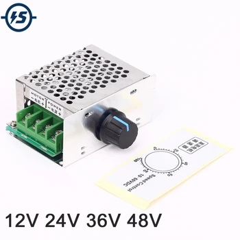

PWM DC Motor Speed Controller Regulator Switch Potentiometer Electrical Motor Controller DC 10V-60V 12V 24V 36V 48V 20A
