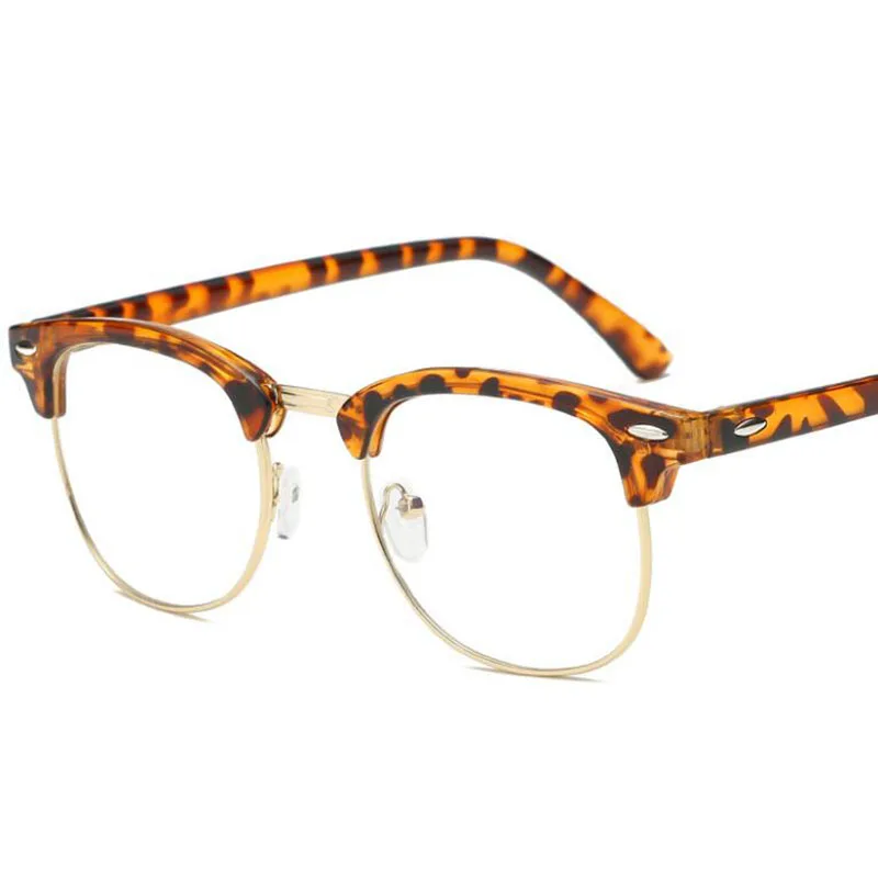-1 -1.5 -2 -2.5 -3 -3.5 -4 -4.5 -5 -5.5 -6 Myopia Memory Optical Glasses Half Frame Finished Men Women Shortsighted Eyeglasses