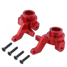 Front Aluminum Steering Knuckle Arm Set For 1:10 Electric Himoto E10 E10XB E10XBL Tanto Off Road Buggy Upgrade Parts