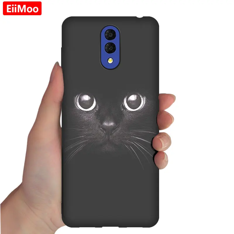 EiiMoo Soft TPU Silicone Case Cover For Alcatel 3L Case 5039 5039D Cute Cartoon Phone Back Coque For Alcatel 3L Case - Цвет: 25