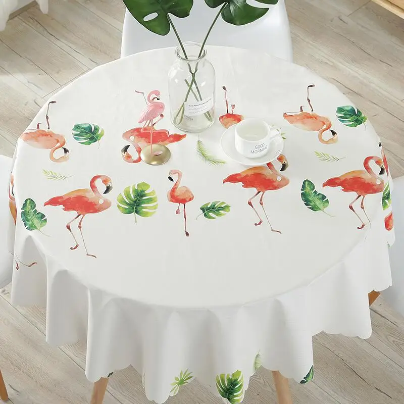 

Proud Rose PVC Tablecloth Waterproof Table Cloth Oilproof Round Tablecloths Rectangular Table Cover Plastic Table Cloth Custom