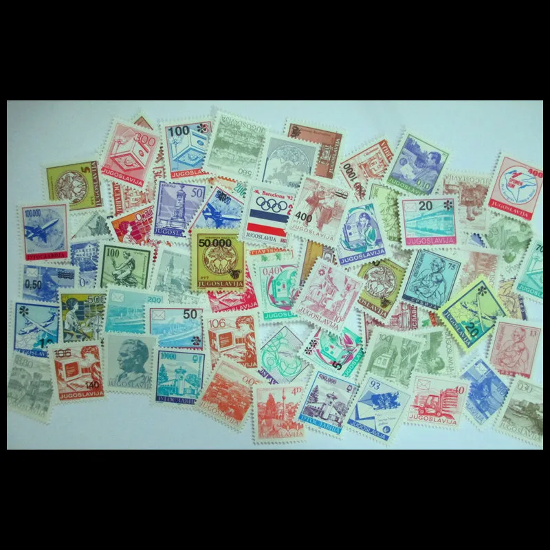 70 шт./лот, все новые почтовые марки небольшого размера для сбора, без повторения, все разные