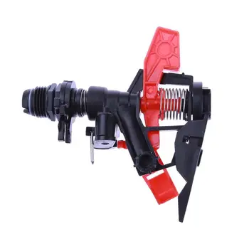 

360 Degree Adjustable Water Sprayer Garden Sprinkler Lawn Grass Impact Sprinkler Spray Gun Large Area Water Irrigation Tool
