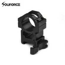 Быстроразъемное кольцо QD, диаметр 25,4 мм/", подходит для 20 мм, направляющее кольцо RIS/RAS, аксессуары для охоты