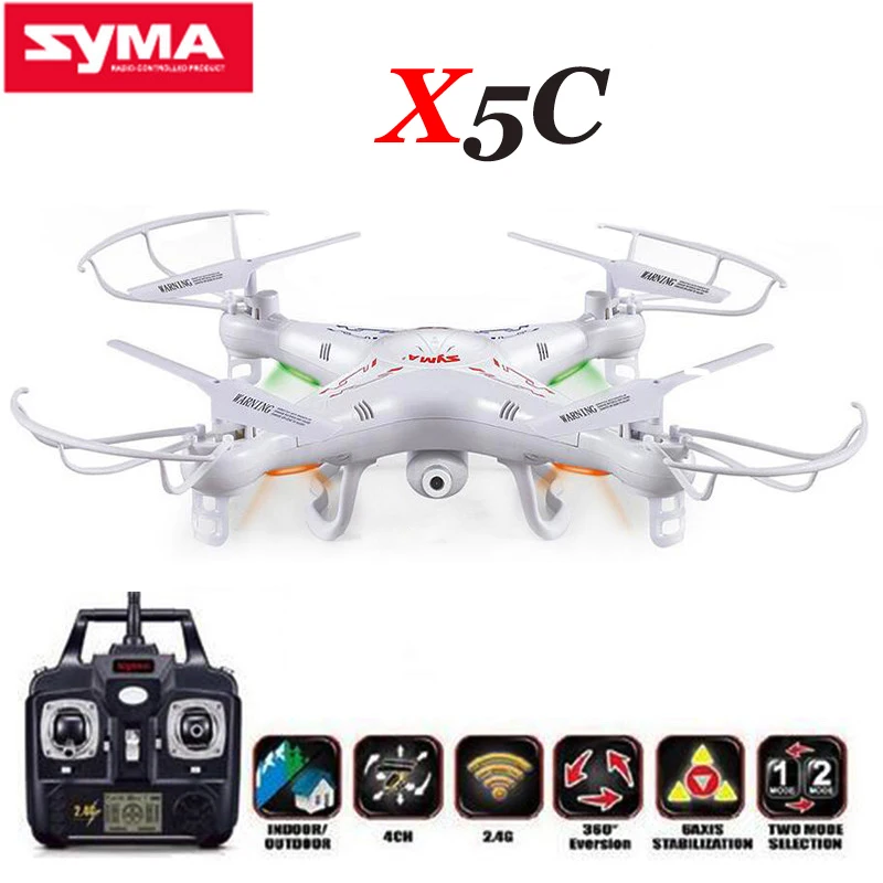 

SYMA X5 X5C RC Quadrocopter Fly Drone 4k With Camera 2.4G Remote Control Dron 6-Axis Gyro Toys X5c Quadcopter Drones Helicopter