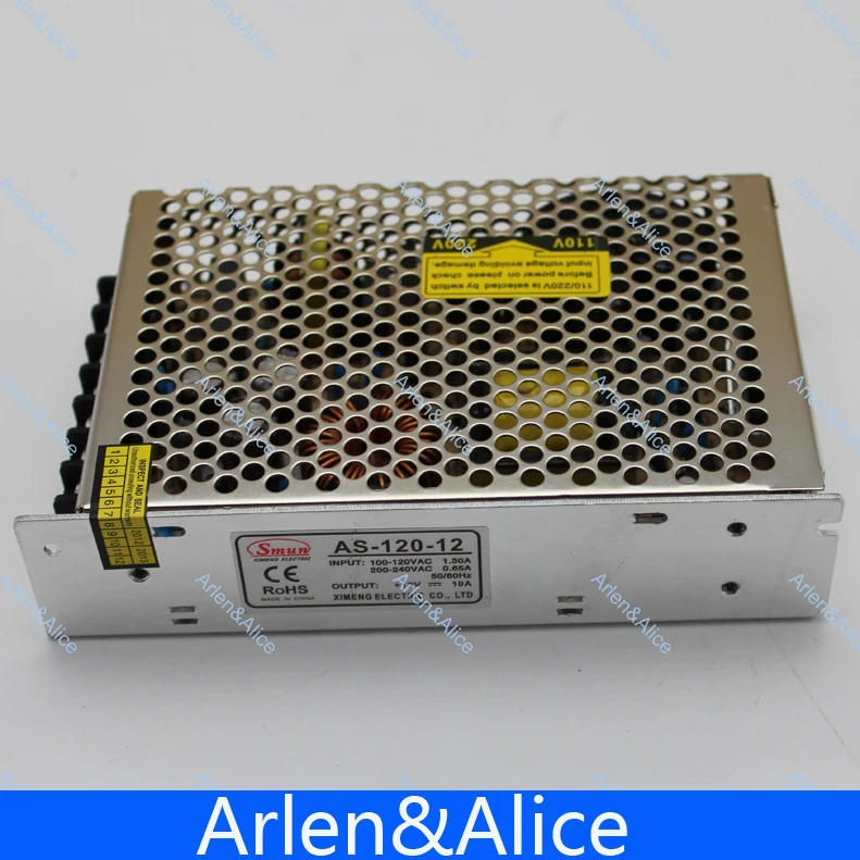Импульсный источник питания для светодиодных лент 120 Вт 12 В 10 А|power supply module|power