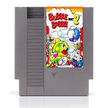Bubble Bobble часть 2 высокое качество 72 шпильки 8 бит игровой картридж