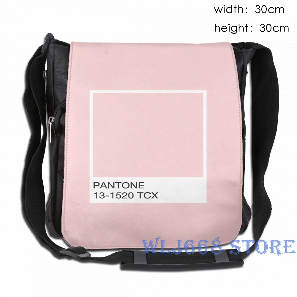 Забавные графические сумки с принтом через плечо женские Pantone-Rose кварцевые рюкзак на одно плечо для путешествий для мужчин спортивная сумка