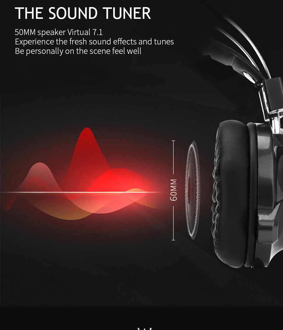 MagiftV2 Professional Gaming Headset Virtual 7.1 Channel USB Stereo Headphone With Mic Voice Control For Computer Gamer (10)