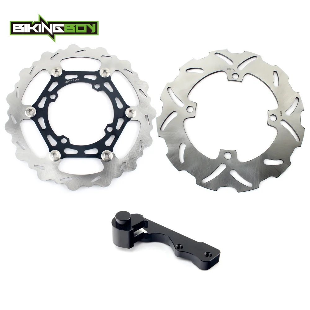 BIKINGBOY для Kawasaki KX 125 250 03-05 KXF KX250F 2004 2005 Suzuki РМЗ RM-Z 04-06 270 мм спереди и сзади тормозной