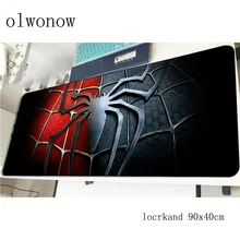 spiderman mousepad 90x40cm Indie Pop gaming mouse pad gamer mat Professional game computer desk padmouse keyboard