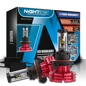 

Nighteye H4 HB2 9003 H13 9005 9006 9007 H7 H11 60W/set 10000LM Car LED Headlights H1 H3 Fog Lamps 3000K 6500K 8000K Plug-N-Play