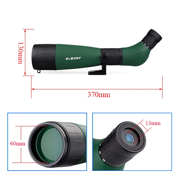 SVBONY SV18 20-60x60AE Spotting Scope Shooting Hunting (3)