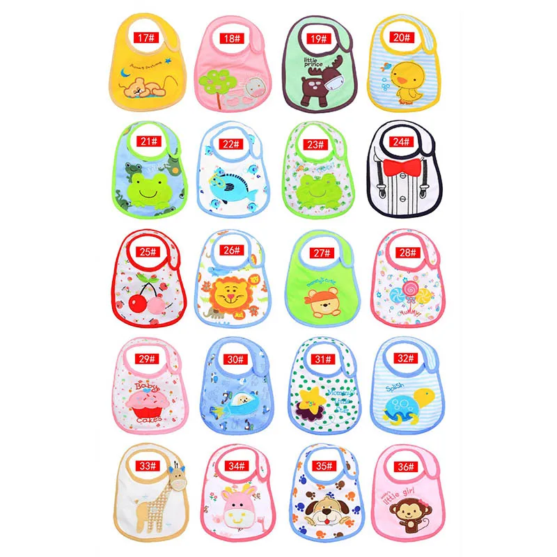 Cartoon Cotton Baby Bibs Waterproof baby bib slabbetjes cute bib Toddler For Newborn Wear Accessories Baby stuff free shipping Cartoon Cotton Baby Bibs Waterproof baby bib slabbetjes cute bib Toddler For Newborn Wear Accessories Baby stuff free shipping