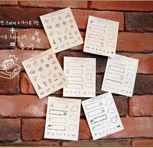 

7sheets/pack polaroid Deco Sticker / photo Index Label/Multifunction/Sign post/Decoration Label/Fashion