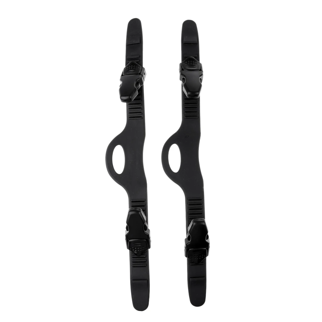 1 Pair Lightweight Rubber Fin Strap for Universal Scuba Diving Dive Fins Accessories 3 Sizes to Choose Snorkeling Swimming