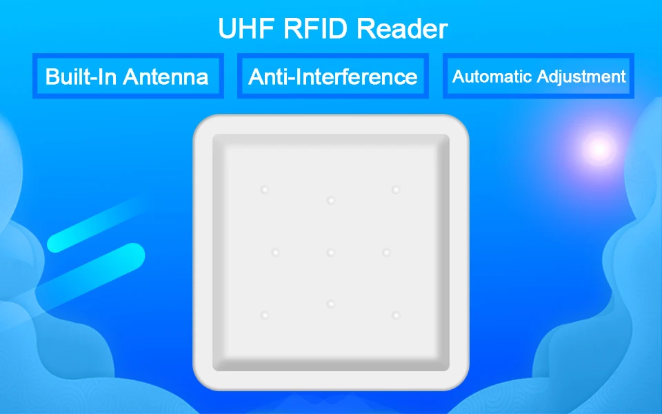 UHF Reader 6m Long Range Reader With 8dbi Antenna Access Control Free SDK RS232RS485Wiegand2634 For Parking System UHF RFID  .