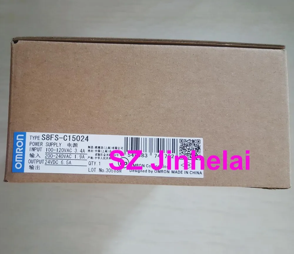 OMRON S8FS C15024 подлинный оригинальный импульсный источник питания 24VDC 6.5A блок