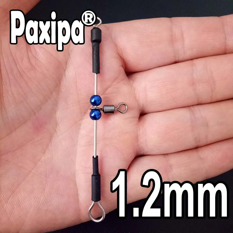 6 шт. рыболовный разъем Urfe Para Temporales Enganches Rapidos Para la Pesca Kolay Atma Aparati - Цвет: 1.2mm blue