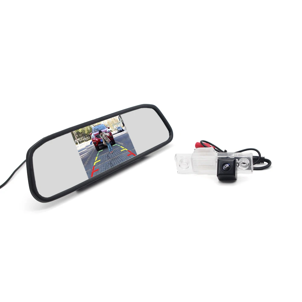 

4.3" Rearview Mirror Monitor + Car Rear View Camera for CHEVROLET EPICA / LOVA / AVEO / CAPTIVA / CRUZE / LACETTI Reverse Camera
