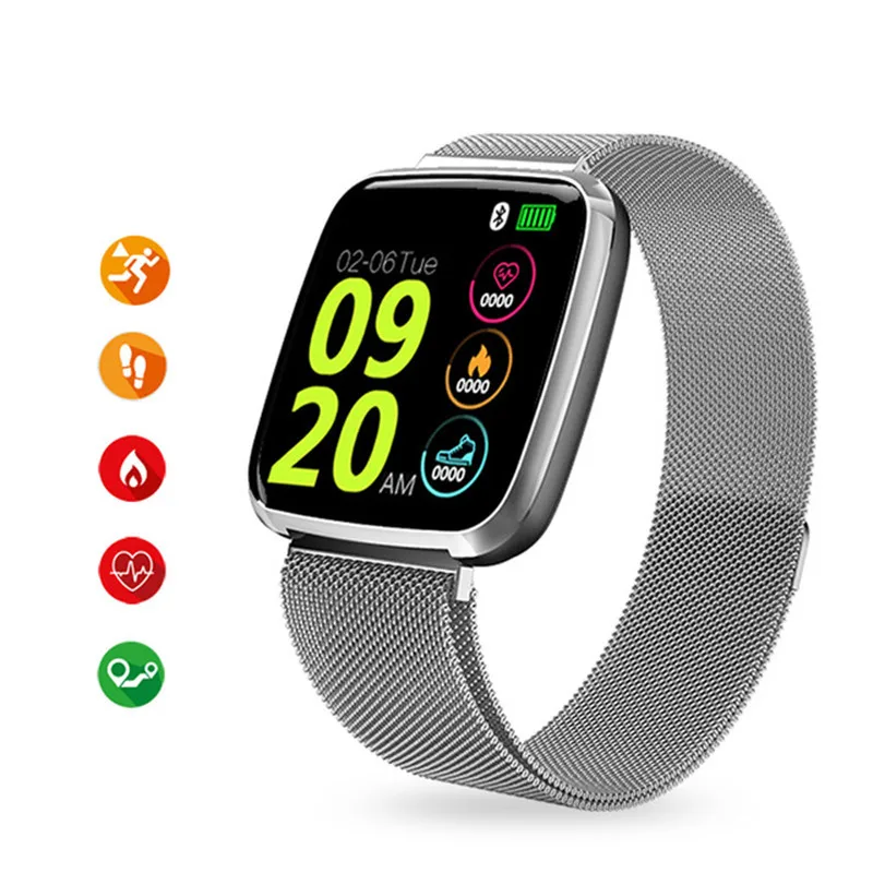 

S7 Fitness Smart Watch Heart Rate Blood Pressure Monitor Call Message App News Reminder Alarm Waterproof Women Men SmartWatch