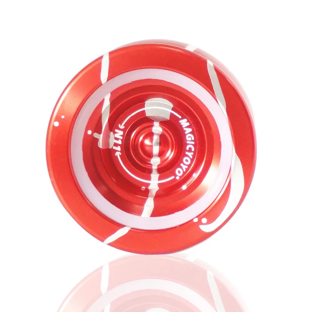 Горячая Распродажа Magic yoyo N11 splash Misting metal yo Professional игрушки йойо специальные
