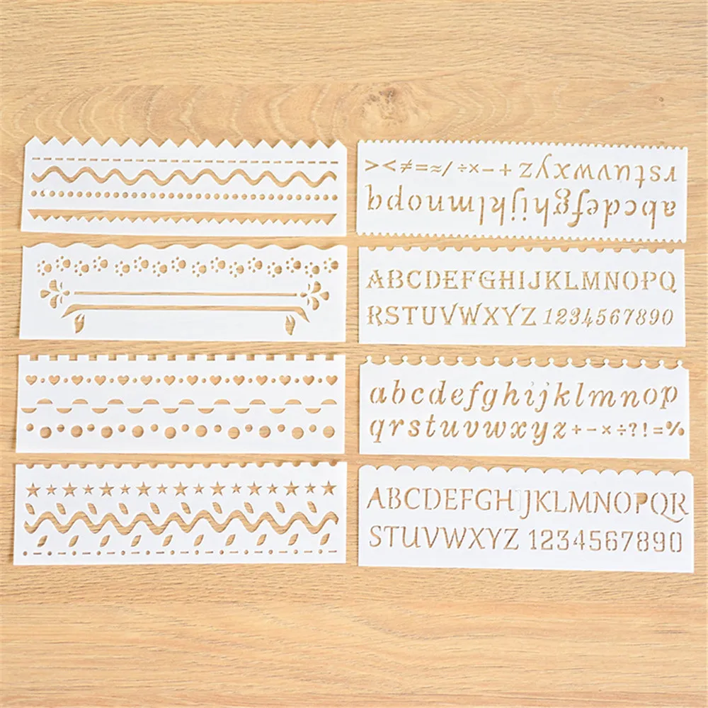 Новые трафареты с цветочным рисунком для стен картина фотоальбом Декор тиснение