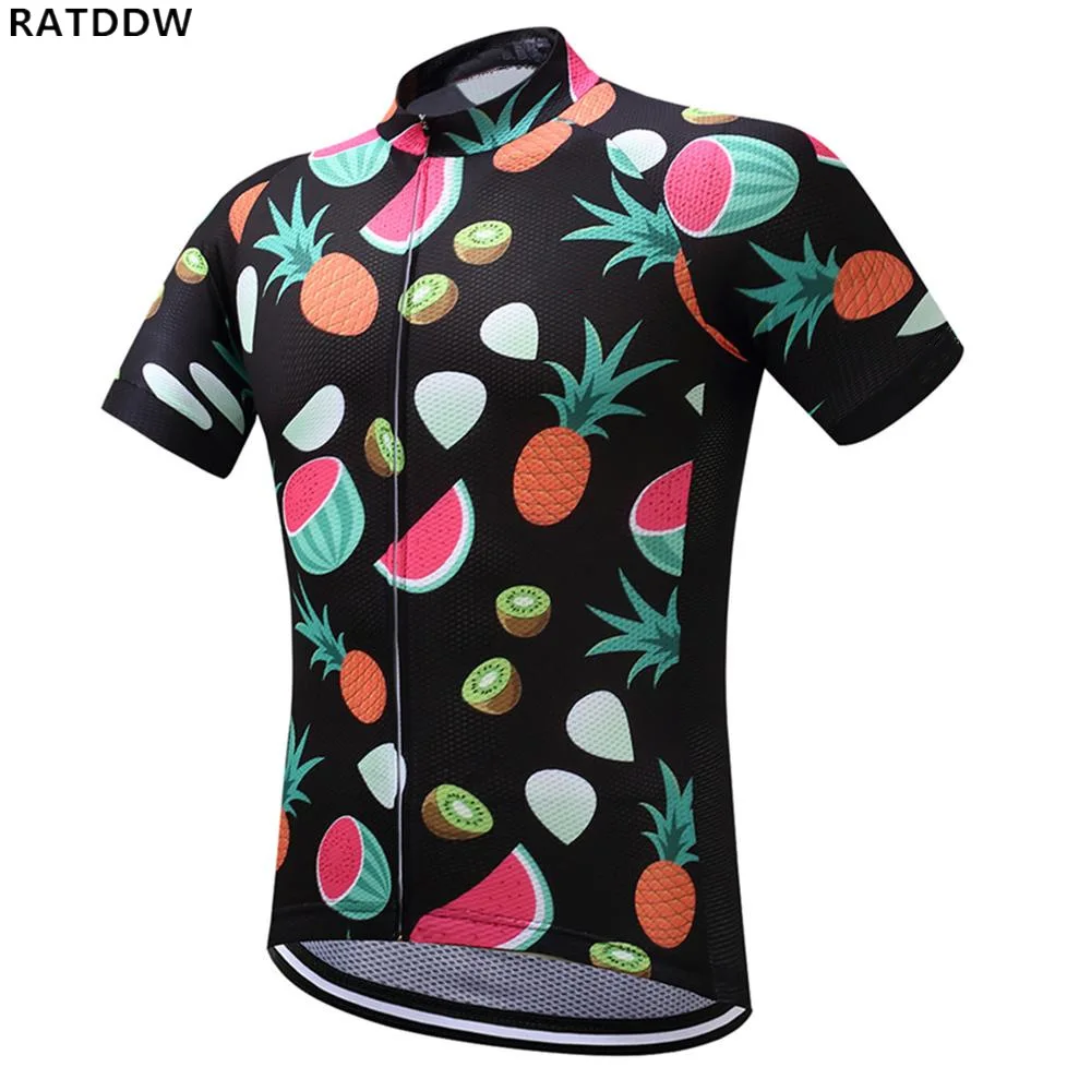 Фруктовая Мужская велосипедная майка быстросохнущая летняя одежда для велосипеда арбуз велосипедная одежда рубашка Ropa Ciclismo Джемперы для езды на горном велосипеде Топы