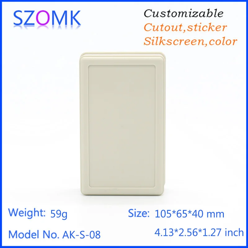 plastic enclosure for electronics control box szomk diy enclosure junction box plastic housing small abs instrument enclosure distribution box black plastic box enclosure electronics case   (15).jpg