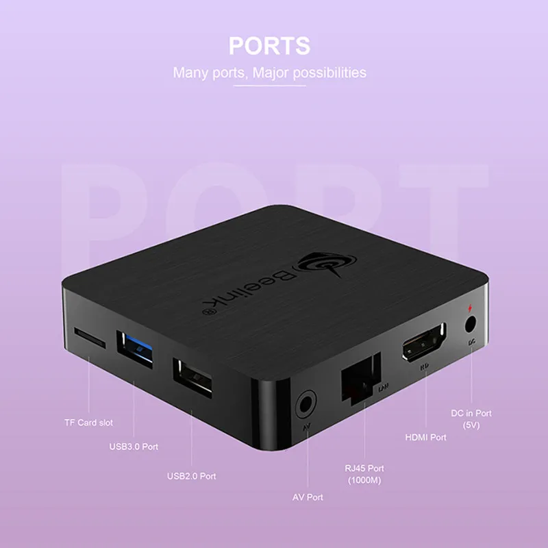 Beelink GT1 mini 2 смарт поддержка ТВ коробок Netflix 4K IPTV Amlogic S905X3 Android 9 0 4 Гб 64 г Голосовое
