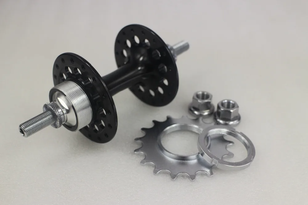 Powerway T01 fixie bicycle rear hub PFH T01 32 holes single speed flip ... - Powerway T01 Fixie Bicycle Rear Hub PFH T01 32 Holes Single SpeeD Flip Flop Track Bicycle