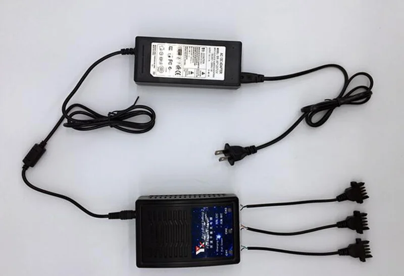 

Fast Balance Charger For Parrot Bebop 2 3IN1 Battery Charging Hub Fast Filling Charger for Parrot Accessories