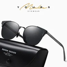 Модные поляризованные солнцезащитные очки из алюминиево-магниевого сплава, обесцвеченные солнцезащитные очки ночного видения, очки для вождения