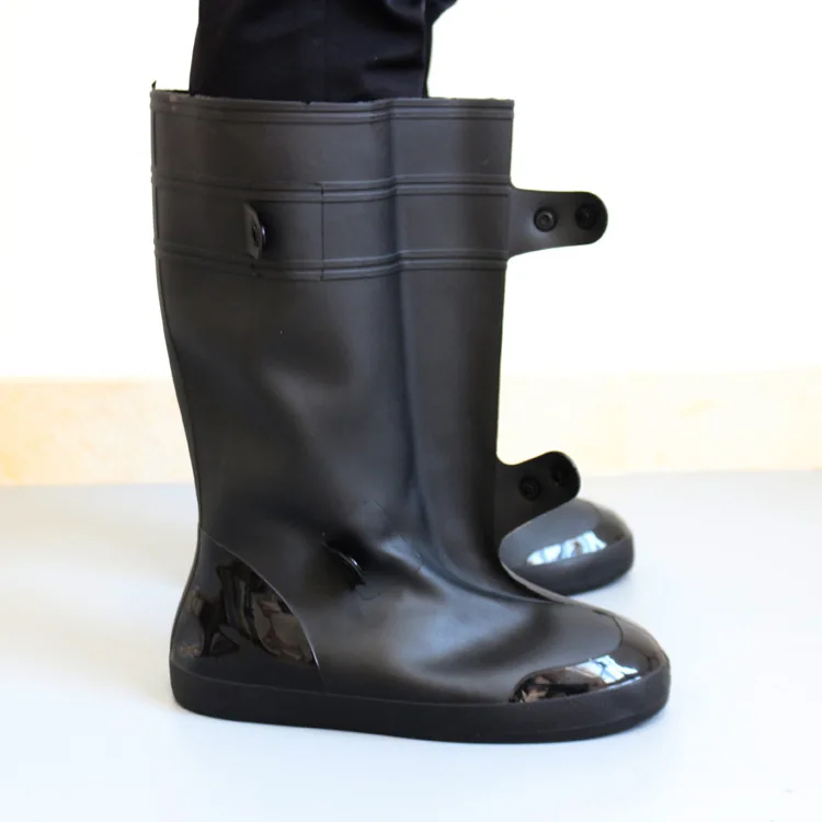 Slip-Resistant Overshoes with Excellent Elasticity and Foldable  b6