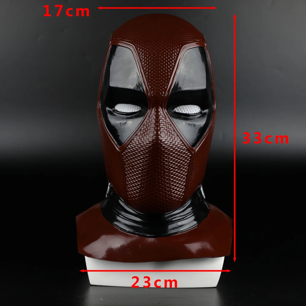 2018 New Moive Deadpool 2 Mask Breathable PVC Full Face Mask Halloween Cosplay Props Wholesale Hood Helmet On Sale!!! (20)