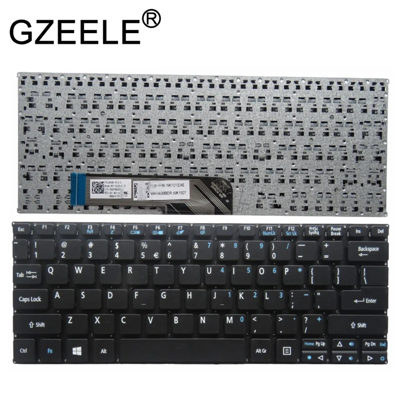 

GZEELE NEW for Acer Aspire Switch 10 SW5-013 SW5-012 SW5-015 US Keyboard MP-13U26D0-528 BLACK