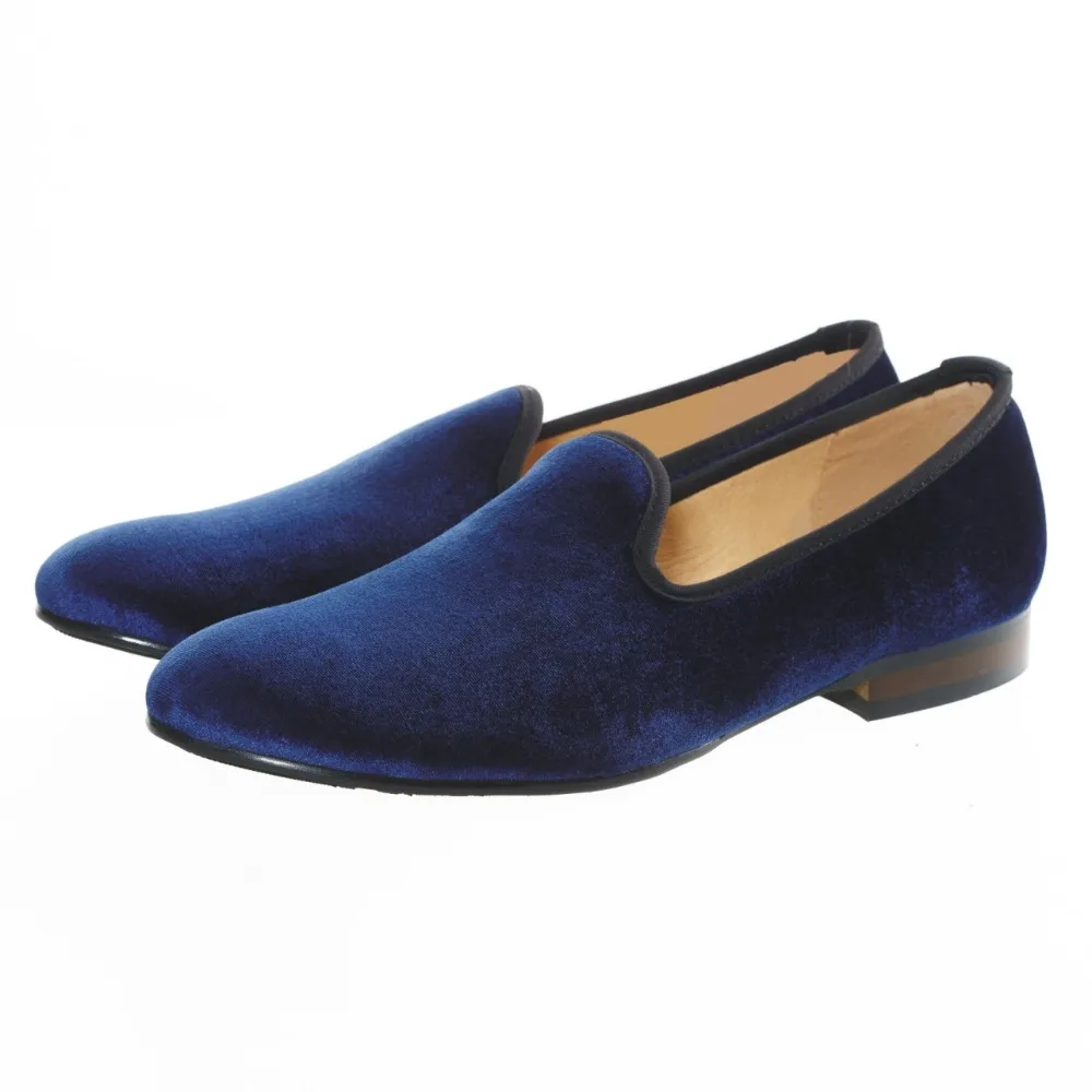 zapatos de vestir azules