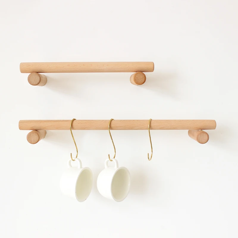 cheap Key Holder Wall Coat Rack Living Room Porch Hat Organizer Door Hook Towel Hanger